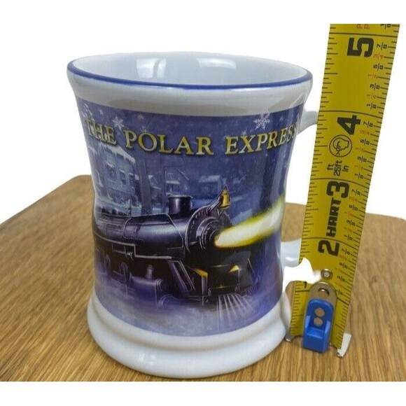 Polar Express BELIEVE Raised Textured 3D Christmas Holiday Mug MULTIPLES - Picture 9 of 10